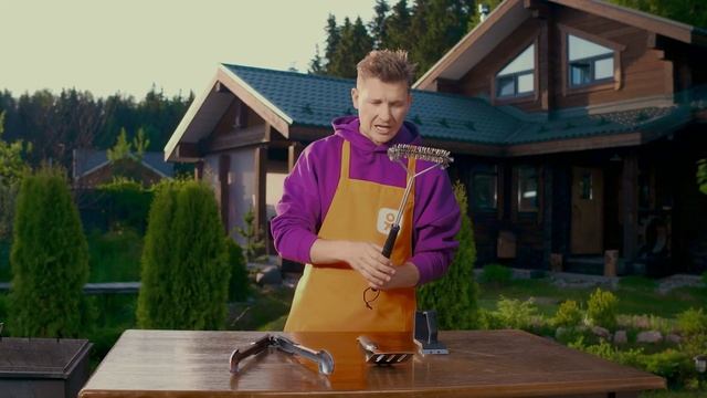 Готовим на даче. Выпуск 7. Баранина с овощами.