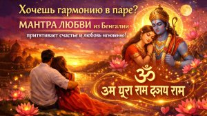Мантра любви Ом Шри Рам Джая Рам: 7-дневная традиция для гармонии в паре ❤️🕉️