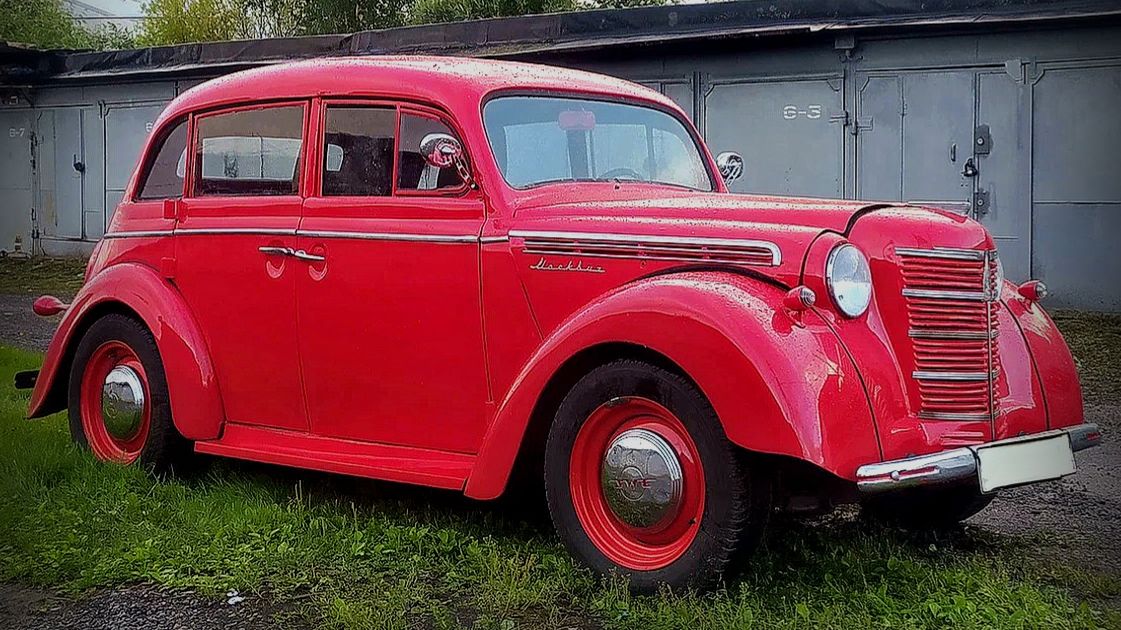 Москвич-401 Первый народный автомобиль советского союза Автопром СССР