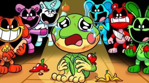 УЛЫБАЮЩИЕСЯ ТВАРИ: ЛЯГУШКА ПУТЕШЕСТВЕННИК!!! Poppy Playtime 3 Анимации на русском
