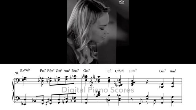 Holly Bean plays Ruby, My Dear (неполное видео)