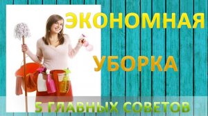 5 главных советов экономной уборки в квартире и в доме подручными средствами