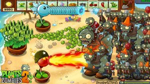 Plants VS Zombies-2 Fusion РАСТЕНИЯ ПРОТИВ ЗОМБИ Grafted mod Hybrid pvz ПВЗ МОД Битва прохождение