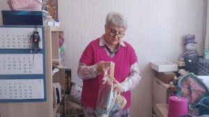 готовая работа и новый процесс на спицах