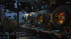 Mystery Outpost 🏚️ ｜ Post-Apocalyptic Facility 🔒 ｜ Dark Forest Rain 🌧️🌲