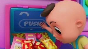 Coincé dans la Machine! 🍬 Chansons éducatives et amusantes _ Baby Berry