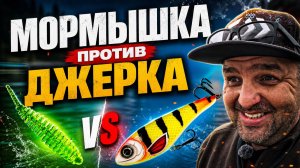 МОРМЫШКА против ДЖЕРКА  ранней ВЕСНОЙ  на ЩУКЕ ! Такого сравнения ты еще не видел #мормышингvsджерк
