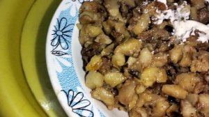 Мукбанг жареная картошка с куриными котлетами