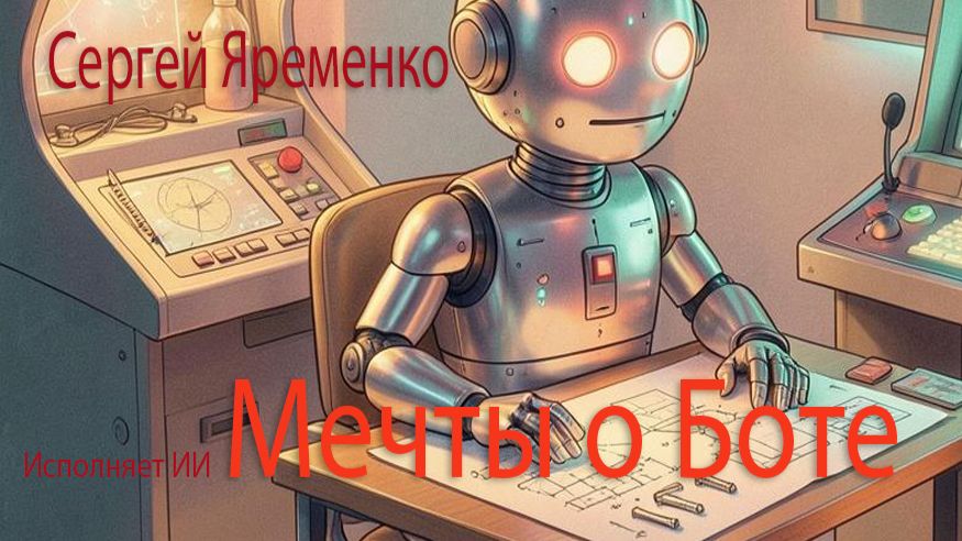 Шуточная песенка "Мечты о боте.". Стихи Сергей Яременко, исполняет ИИ