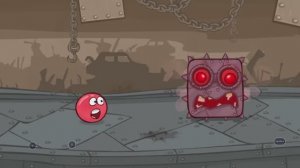 Red Ball 4 - Мрачная фабрика босс