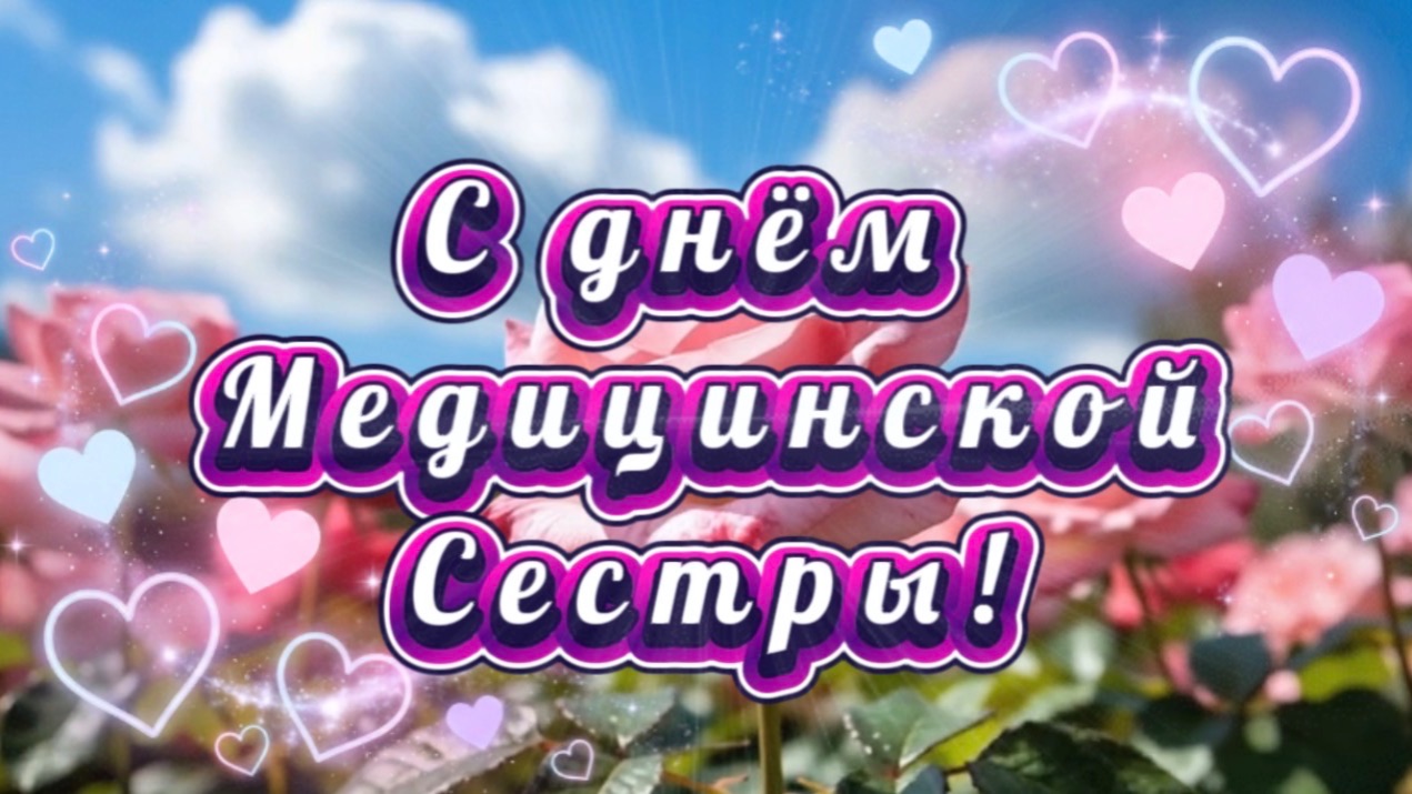 12 мая международный день медицинской сестры. С днем медицинской сестры, музыкальная открытка