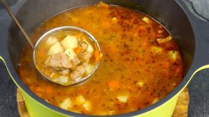 Я могу есть этот суп каждый день. Он настолько вкусный, вы будете готовить его хоть раз в неделю