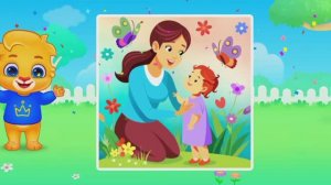 Детский развивающий мультфильм, пазлы, головоломка.