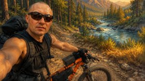 Еду в поход на велосипеде SHULZ