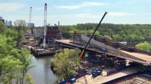 Уникальный автомобильный «Мост-парус» скоро появится на северо-западе Москвы.