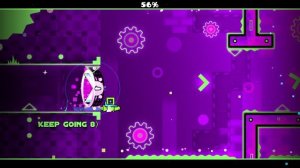 Прохождение уровня Pureland на 3 монетки Geometry Dash