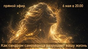 прямой эфир «Анатомия невидимости: как синдром самозванца разрушает здоровье, отношения и доход»