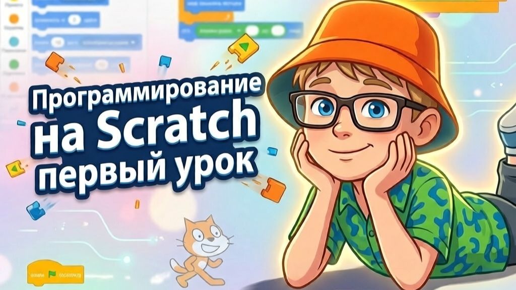 Уроки программирование на Scratch. Первый урок.