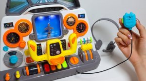 Играем в игровой набор - Большой самолет! Обзор и распаковка! Яркие мультики для детей смотреть