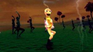Green Alien Dance | Alien Dance | Patila Frog Dance |