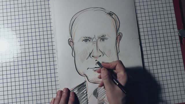 Веселые картинки. Шарж.