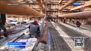 Метростроевцы завершают монтаж плиты для тоннелепроходческих щитов на Горького