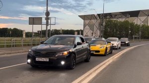 Июль 2024 съемки Chevrolet corvette Z06