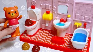 Играем в Милый игровой набор для приучения к горшку. Распаковка, Обзор, Игра. Мультики для детей