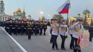 Сотрудники тульской полиции приняли участие в репетиции Парада Победы