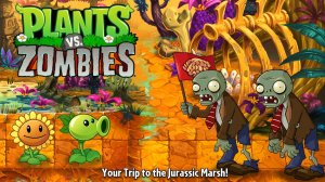 Зомби против растений-2 ПвЗ Plants vs Zombies Битва прохождение Растения против Зомби топ  pvz