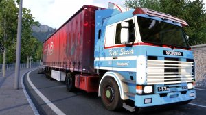 650 / ETS2 1.53 / Scania 3 Series / Через Грузию в Азербайджан.