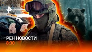 Новый конфликт в Ормузском проливе / Серия ДТП в Москве / Нападения медведей / РЕН Новости 8:30 6.05