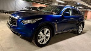 Infiniti QX70; 3.7 АT; 2014; Синий