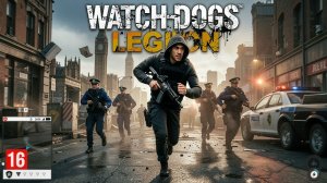 Watch Dogs Legion cтрельба с копами