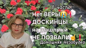 1 часть. Нет ВЕРЫ😭❗️ДОСКИНЦЫ на шашлыки не позвали🤷♀️❗️