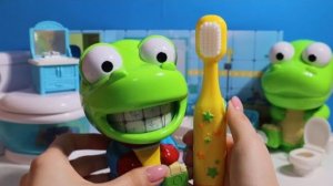Игра - Детский набор для чистки зубов! Мультики для детей. Яркие детские мультики смотреть!
