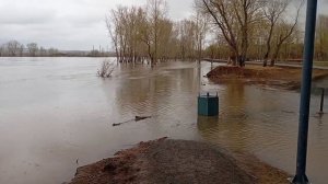 В  Ачинске снова топит «Лучшую набережную России»