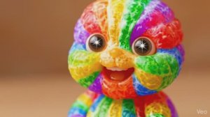 Мило или жутко? Искусственный интеллект поедающий фрукты в виде младенцев Невероятно приятное ASMR