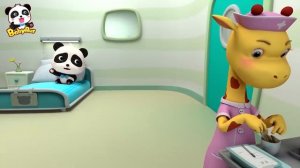 Прививка   Кики и его друзья   Больной Кики   Мультипликация для детей   BabyBus