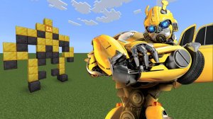 АДДОН Трансформеры в Minecraft PE! Видео Для Детей!