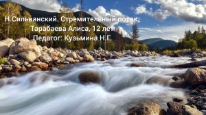 Н.Сильванский. Стремительный поток