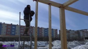 Реконструкцию Магаданской площади строители обещают закончить к Дню города