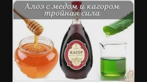 АЛОЭ МЕД КАГОР РЕЦЕПТ И ПОЛЬЗА