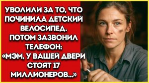 Уволили За То, Что Починила Детский Велосипед, А Потом Зазвонил Телефон “Семнадцать Миллионеров