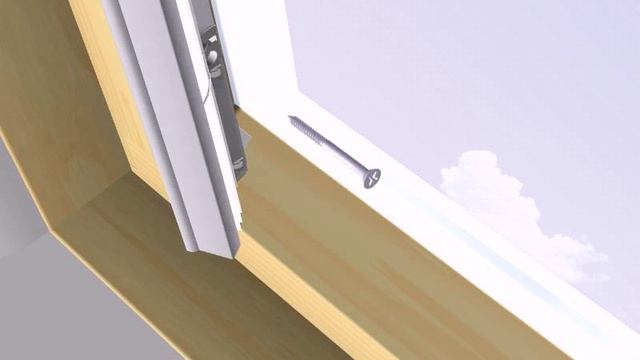 Монтаж жалюзи CONTRIO на окно Rooflite. Инструкция