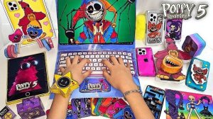 ДЕЛАЮ КНИЖКУ-ИГРУ POPPY PLAYTIME 5 🌟🥰 DIY