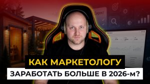 Как маркетологу зарабатывать больше в 2026 году?