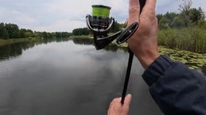РЫБАЛКА, КОТОРУЮ ЖДАЛИ, НА ПОППЕР И БЛЕСНУ! Ловля щуки и окуня на лесном озере.
