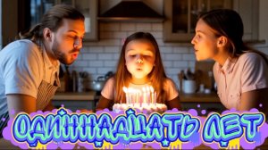 С 11летием доченька. Песня-поздравление с днем рождением.