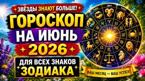 🔮 Гороскоп на июнь 2026 для всех знаков Зодиака